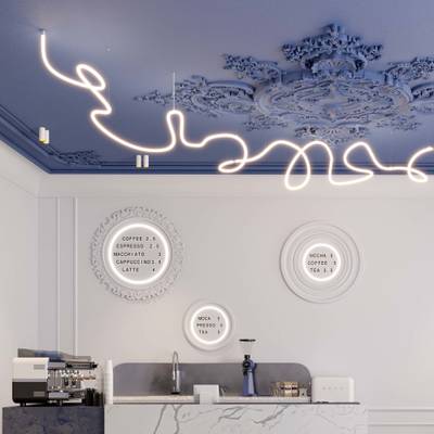 Светодиодная лента герметичная MOONLIGHT-SIDE-FP-X1088-D25mm 24V Warm2300 (20 W/m, IP65, 5m, wire x1) (Arlight, Вывод кабеля боковой)