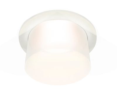 Комплект встраиваемого светильника с акрилом XC7621045 SWH/FR белый песок/белый матовый MR16 GU5.3 (C7621, N7170)