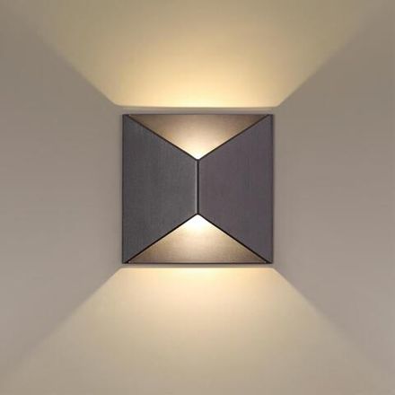 3907/10WL HIGHTECH ODL20 387 черный/металл Настенный светильник LED 3500K 10W 220V IP65 TIBRO