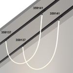359137 KONST NT23 068 черный Трековый светильник для низковольтного шинопровода FLUM IP20 LED 3000К 14W 48V 1400Лм RAMO