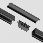 Усилитель стыка Trinity черный, TRA005TL-31B. TM Maytoni