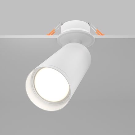 Встраиваемый светильник Focus GU10х1, C018CL-01W. TM Maytoni