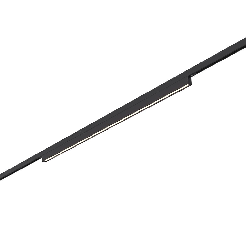 ST665.436.16 Магнитный трековый светильник Черный LED 1*16W 3000K 720Lm Ra&amp;gt;80 36° IP20 L600xW10xH18 24V