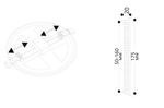 Встраиваемый светильник Arte Lamp MESURA A7974PL-1WH, LED
