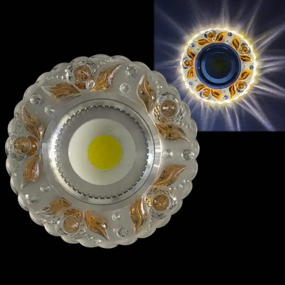 42236-9.0-001PL MR16+LED3W CL/TEA светильник точечный Reluce, GU5.3х1 42236-9.0-001PL MR16+LED3W CL/TEA светильник точечный Reluce, GU5.3х1
