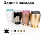 Насадка передняя N7191 CL прозрачный D70*H30mm Out25mm MR16 (для корпуса светильника)
