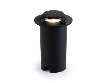 Светильник светодиодный уличный в грунт ST6525 BK черный IP67 LED 4200K 1W D60*93