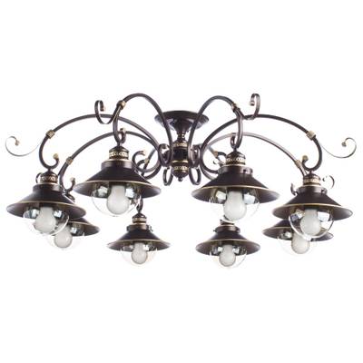 Потолочная люстра Arte Lamp GRAZIOSO A4577PL-8CK, 8хE27