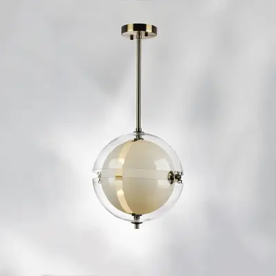 816033 Люстра MODENA 4х40W G9 ЛАТУНЬ/ПРОЗРАЧНЫЙ Lightstar