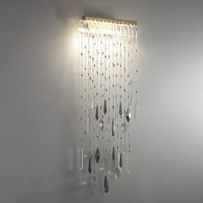 5420/10WL HALL ODL_EX25 79 античная бронза/металл/стекло/хрусталь Настенный светильник LED 10W 4000K 573Лм AFINA