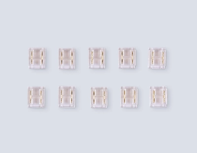 Соединитель прямой COB 12/24V для лент 8/10mm GS6361 (2 конт.) (10шт. в комплекте)