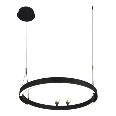 Подвесная люстра Slinga 4474-1P, LED*58W + 2*LED*3W, 1860LM, 3000-6500K. ТМ F-Promo