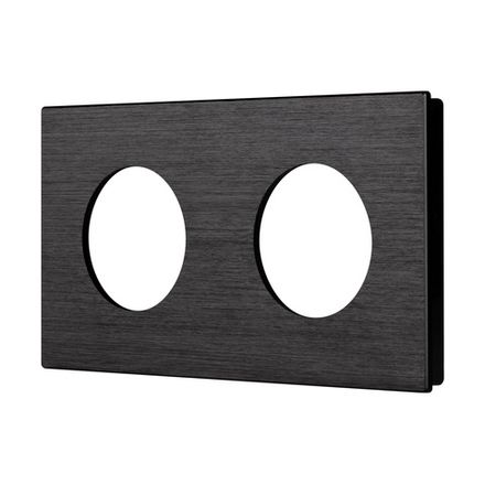 Рамка алюминиевая FRM-PRESTO-ALR-2-BK (Arlight, -)