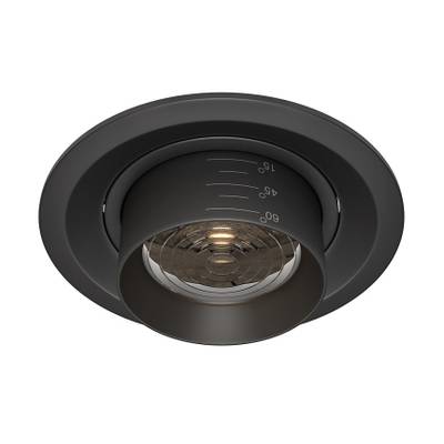 Встраиваемый светильник Elem 1x12Вт 3000K 15°-60°, DL052-L12B3K. TM Maytoni