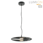 8379/9L LEDIO LN26 299 черный, металл/акрил Подвес LED 9W 3000K 220V CAMOMILE