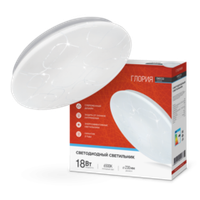 Светильник светодиодный DECO ГЛОРИЯ 18Вт 6500К 1620лм 230В 260х55мм IN HOME 4690612022277