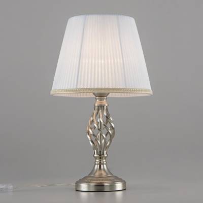 Citilux Вена CL402811 Настольная лампа с абажуром Хром