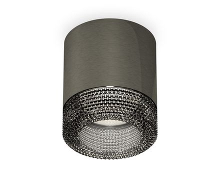 Комплект накладного светильника XS7403004 DCH/BK черный хром/тонированный MR16 GU5.3 (C7403, N7192)