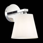 SLE300401-01 Бра хром/белый E14 1*40W