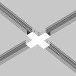 Коннектор X-образный для профиля Elasity IP O-TR001-CC-W. TM Maytoni