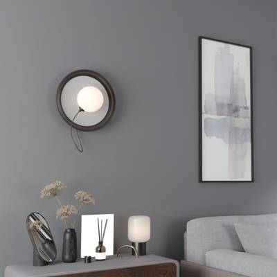 370974 OVER NT24 378 черный Светильник накладной настенный IP20 G9 7W 220V FELTO