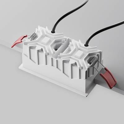 Встраиваемый светильник Alfa LED 3000K 10Вт 50°, DL043-02-10W3K-SQ-W-1. TM Maytoni