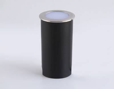 Светильник светодиодный уличный в грунт ST6513 BK черный IP67 LED 4200K 1W D48*82