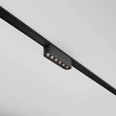 Трековый светильник Точки / Points Radity 3000K 6Вт 36°, TR082-1-6W3K-M-B. TM Maytoni