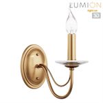 8033/1W CLASSI LN26 металл/стекло, медь/прозрачный Бра E14 1*40W 220V INCANTO