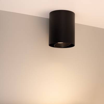 Светильник SP-FOCUS-R132-24W Warm3000 (BK, 50 deg, 230V) (Arlight, IP54 Металл, 5 лет)