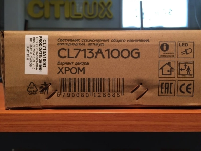 Citilux Диамант Смарт CL713A100G Умная люстра Хром