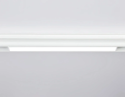 Светильник светодиодный для шинопровода Magnetic GL4001 WH белый IP20 12W 4200K 48V 300*22*45