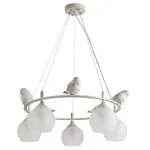 Подвесная люстра Arte Lamp GEMELLI A2150SP-5WG, 5хE27