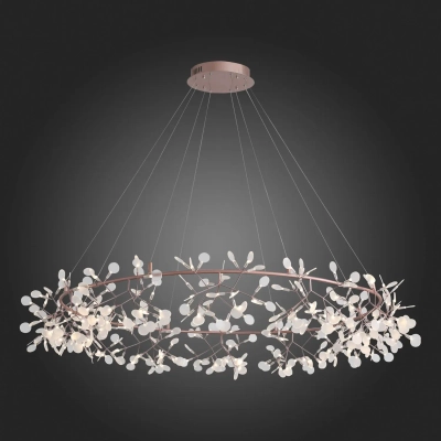 SL379.203.324 Люстра подвесная ST-Luce Медный/Белый LED 324*0,5W 3500K (из 2-х коробок)