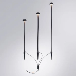 Грунтовый светильник Arte Lamp MOTUS A1081PA-3BK, 3хLED