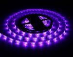 Светодиодная лента RGB GS2301 5050 30Led/ 7.2W m/ 12V IP65 RGB/ 5000*10*2.87mm/ кратность резки 100mm (4 конт.)