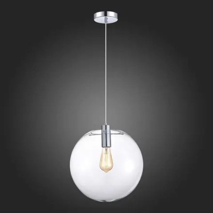 SL1056.133.01 Подвес ST-Luce Хром/Прозрачный E27 1*60W