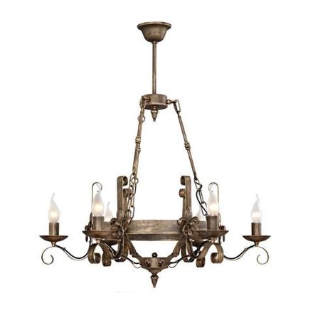 Подвесная люстра Boulogne 2159-6P, 6*E14*40W. ТМ F-Promo