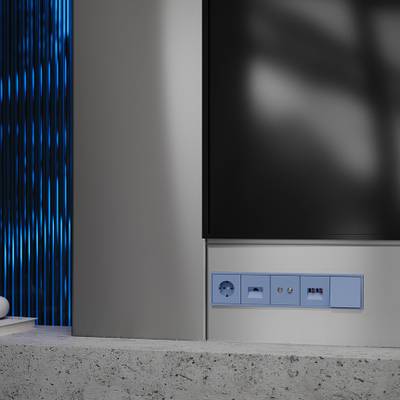 VLS080215 Вывод кабеля VOLTUM S70, (деним). (ТМ Maytoni)