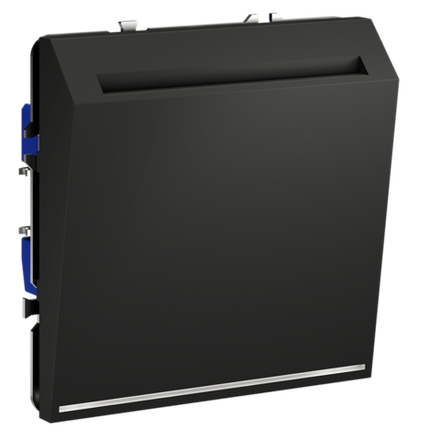 VLS010707 Выключатель встраиваемый VOLTUM S70 карточный 16А, (графит). (ТМ Maytoni)