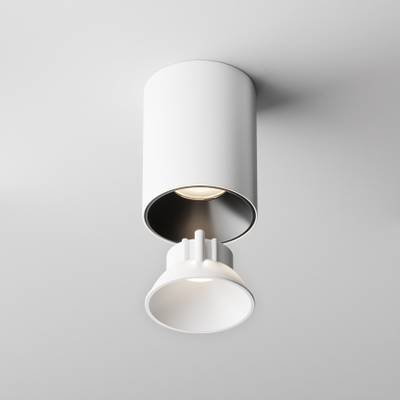 Декоративная рамка-отражатель для светильников серии Alfa LED белый, Ring8-10W-RD-W. TM Maytoni