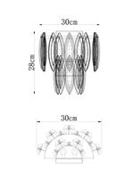 Настенный светильник Divinare CABRERA 3509/01 AP-2, 2хE14