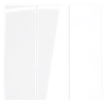 VLS000501 Клавиши для выключателя/переключателя трехклавишного, S70 (белый глянцевый). (ТМ Maytoni)