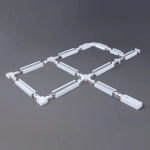 Basic System Гибкий коннектор для шинопровода белый TRC-1-1-FLEX-WH