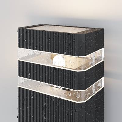 Настенный светильник (бра) Unter den Linden E27х1, IP54, O578WL-01B. TM Maytoni