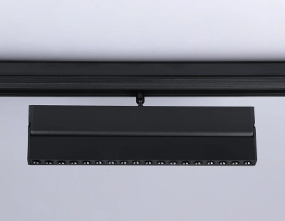 Светильник светодиодный трековый для шинопровода Magnetic GL4081 BK черный 18W 4200K 48V 24° 325*22*45