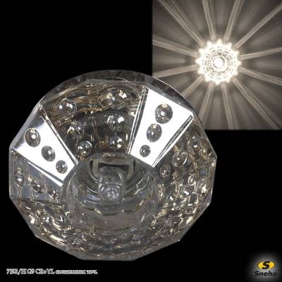 7192/H G9 CR+YL светильник точ.