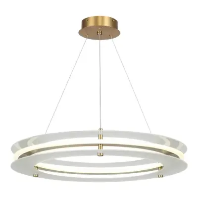 SL6245.203.01 Светильник подвесной ST-Luce золотистый/Прозрачный LED 1*40W 4000K