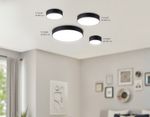 Светильник светодиодный потолочный FV5518 BK черный LED 18W 4200K D160*58 (Без ПДУ)