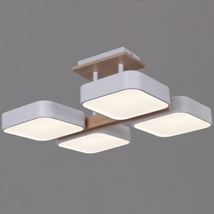 03359-0.3-04 WH+WOOD светильник потолочный